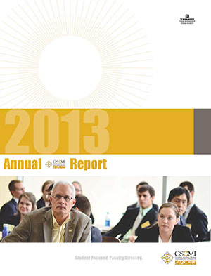 Annual Report 2013 Cover