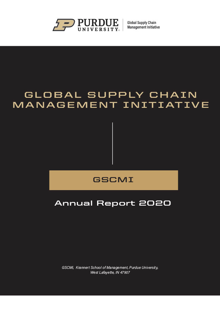 GSCMI Annual Report 2020 Cover