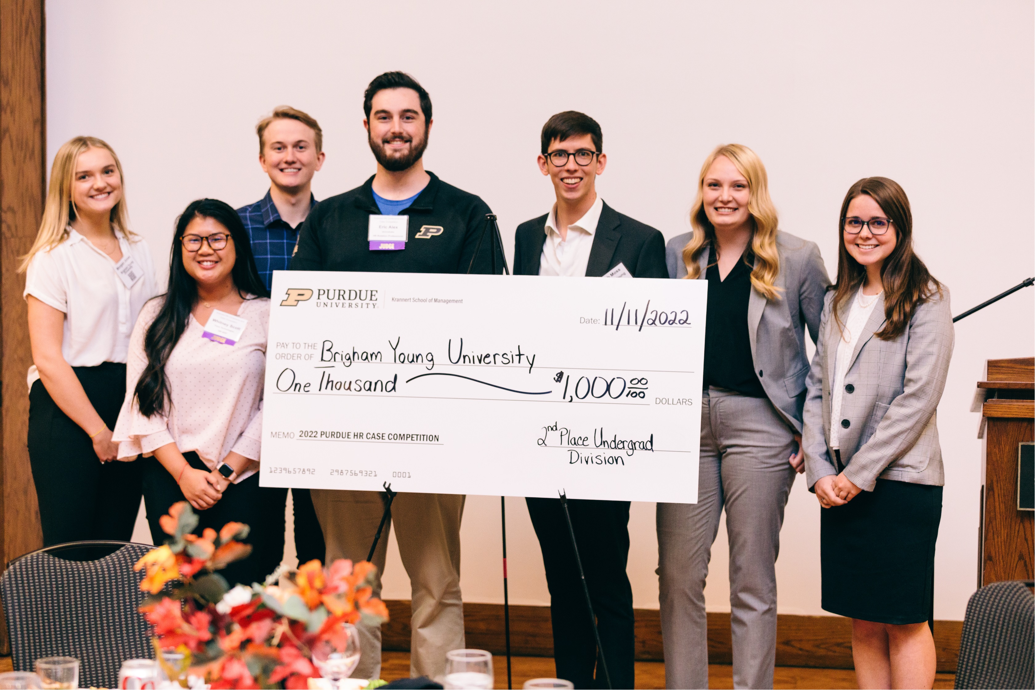 2nd Place Undergrad Winners - Brigham Young University