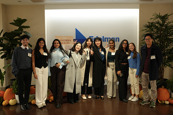 MSM group poses for photo at the Edelman offices