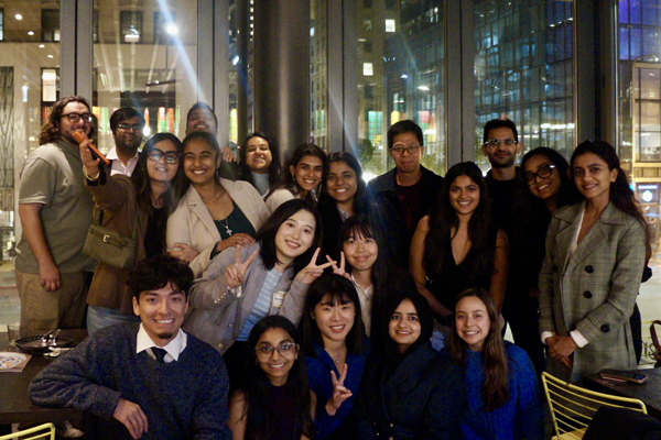 Group of students during immersion trip in Chicago