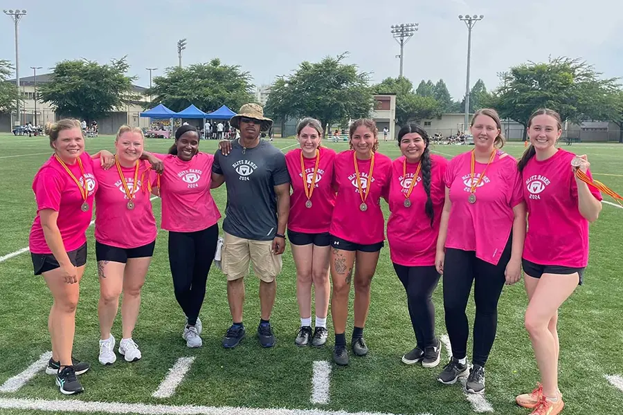 Marlon with team