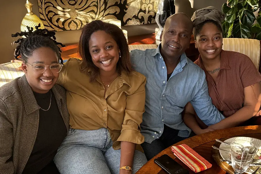 Madison Long and family