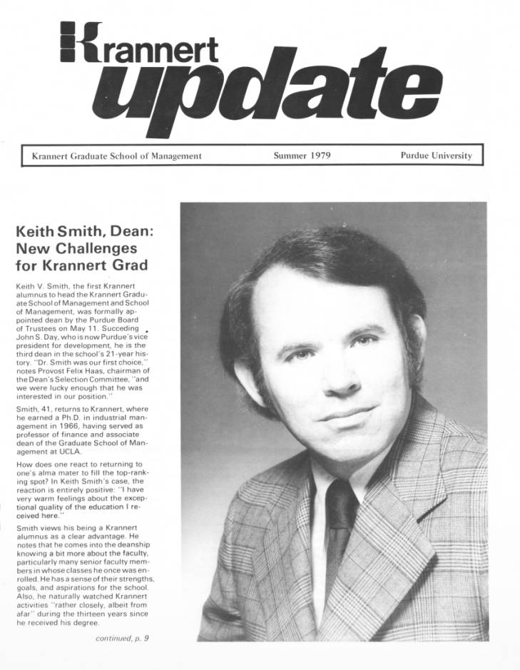 Krannert update, summer 1979