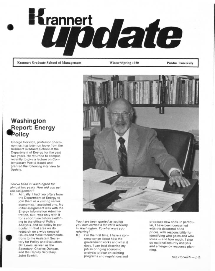 Krannert update, winter/spring 1980