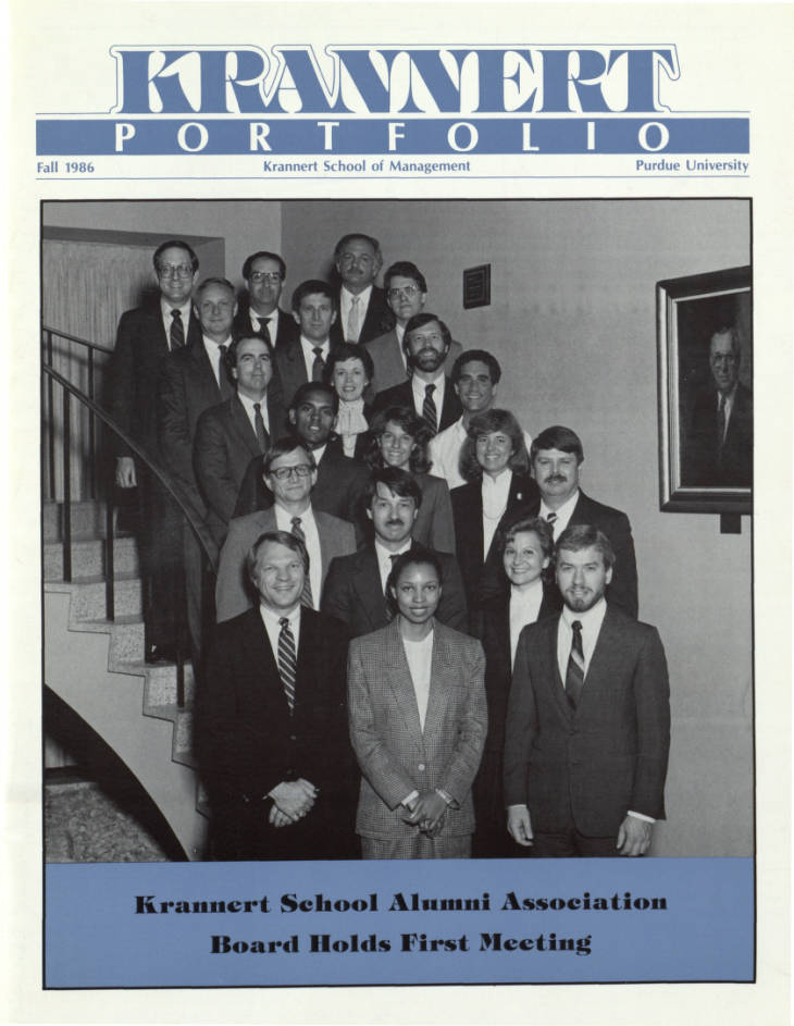 Krannert Portfolio, Fall 1986