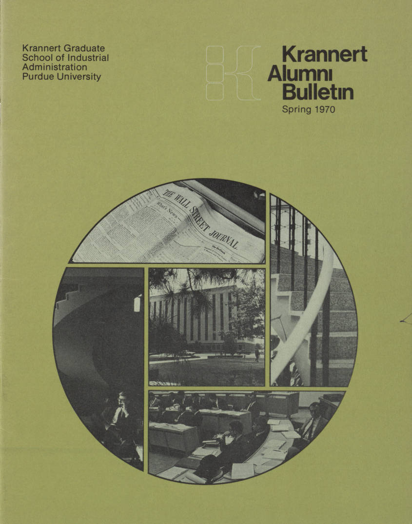 Krannert News Bulletin, Spring 1970