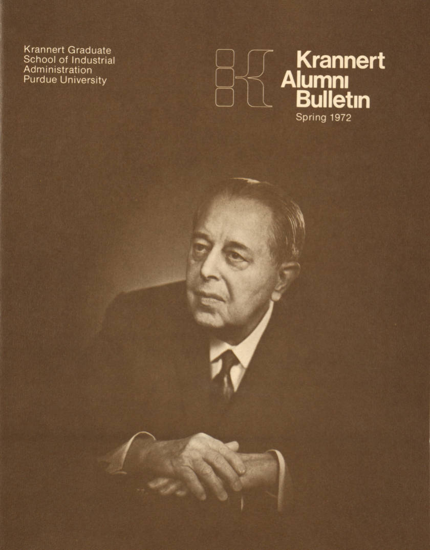 Krannert news bulletin, Winter 1972