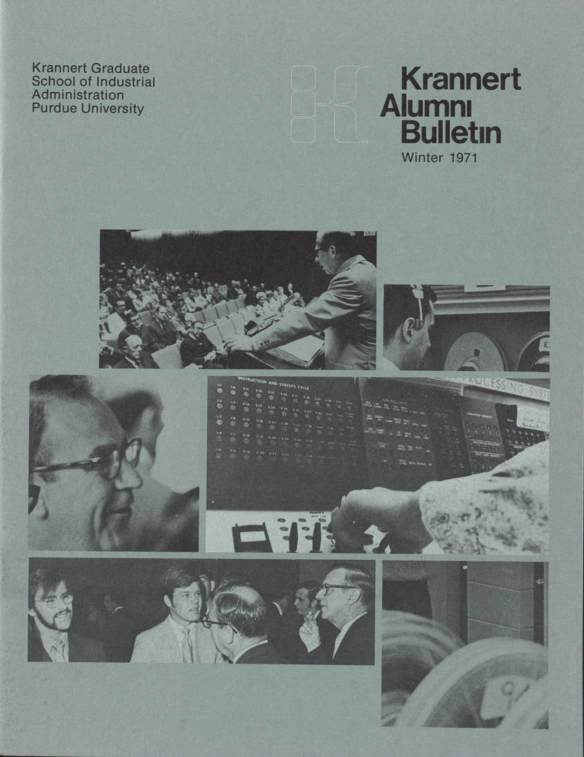 Krannert News Bulletin, Winter 1971
