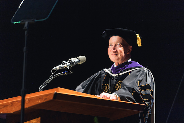 Purdue President Mitch Daniels