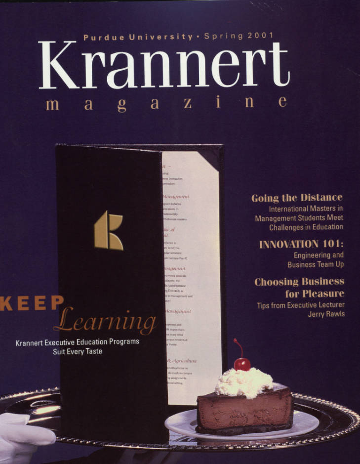Krannert Magazine, Spring 2001