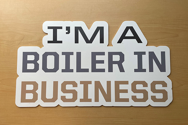 Photo Booth Prop - I'm A Boiler in Business