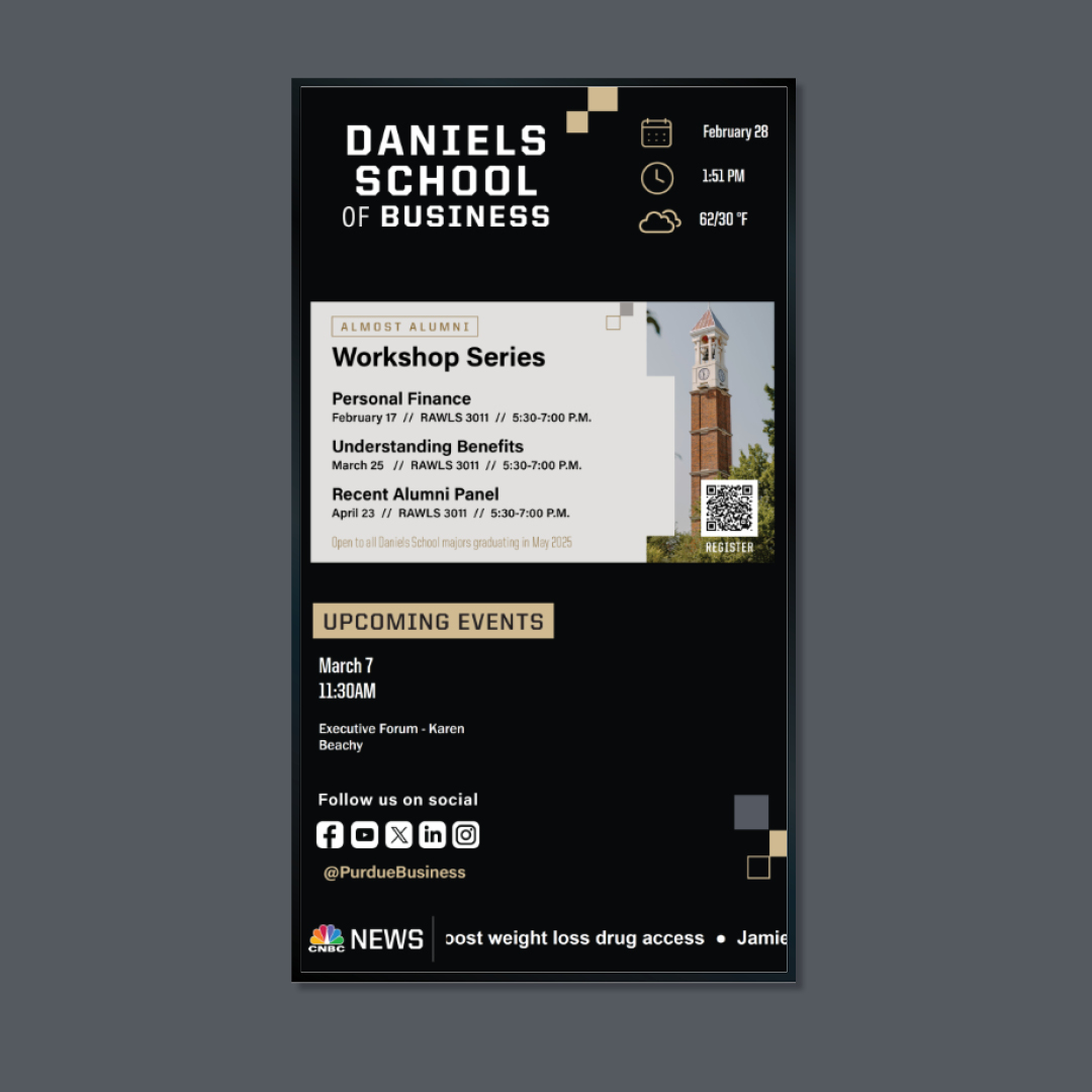 Sample of digital sign design