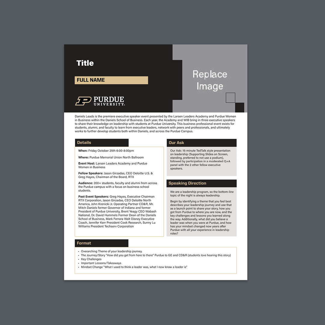Sample of proposal document design