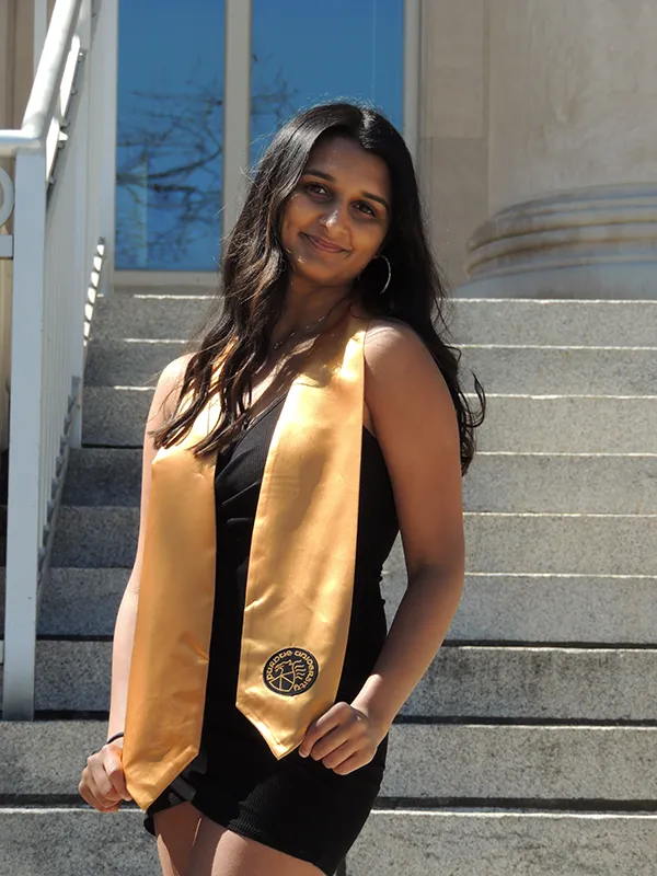 Rama on graduation day