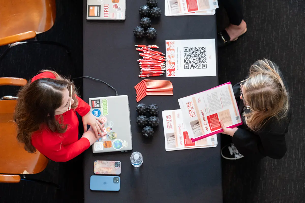 Lilly attended the 2025 SHRM Career Connect event at the Daniels School. 