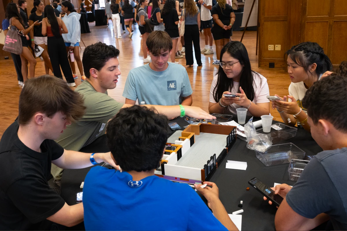 The Daniels School community collaborated on the model building process