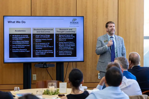 Mike Eriksen shares insights into the work of the Dean V. White Real Estate Finance Program