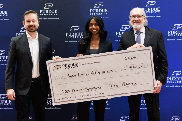 Einsteinia Socrates holding oversized check