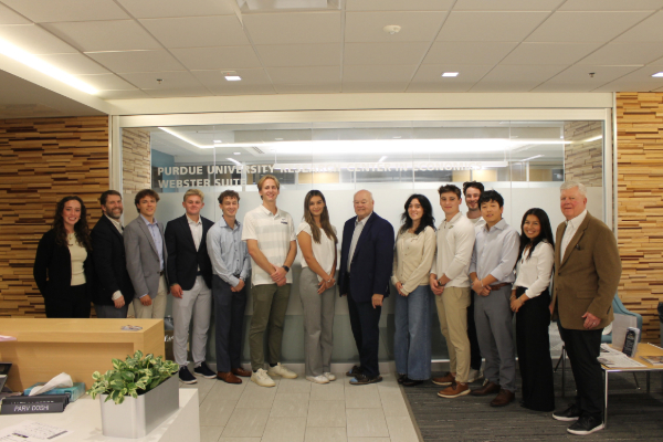 scholars dinner with george cibula and breck hanson