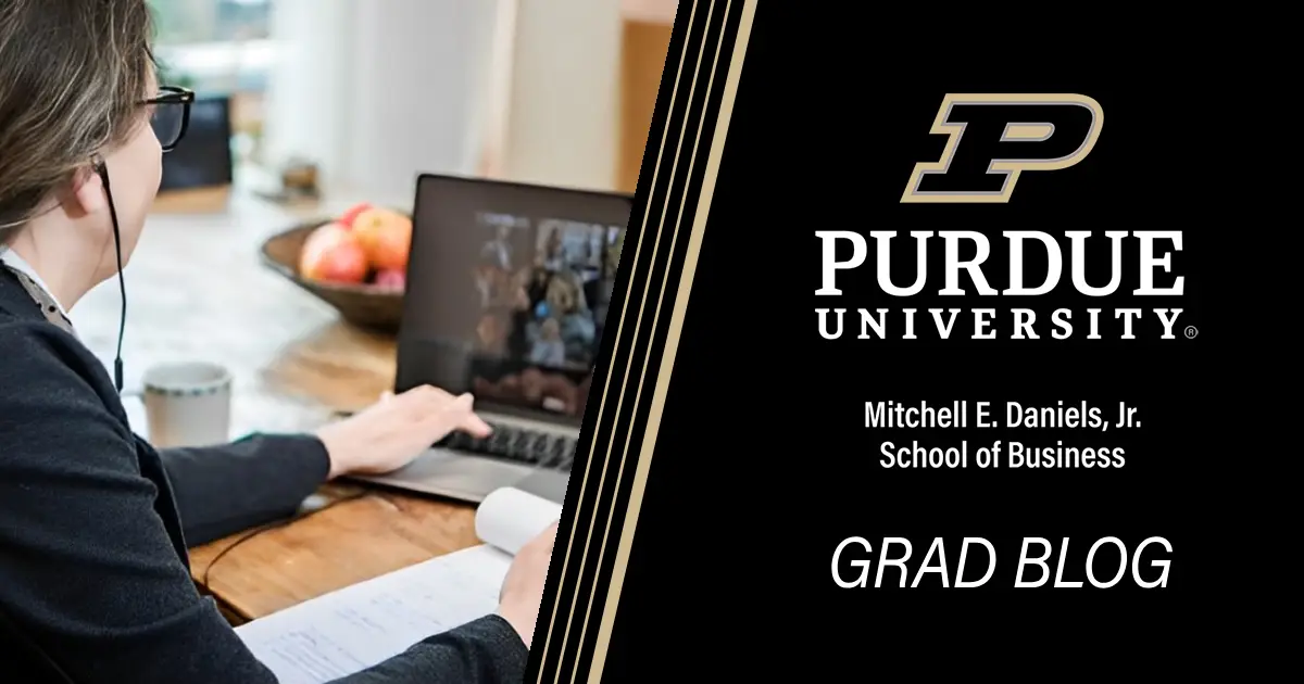 MBA Online Universidad de Purdue (Krannert): MBA Online Purdue Indiana 6 advantages earning mba online preview card