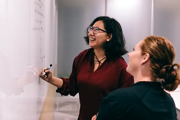 Two PHD Students in Conversation