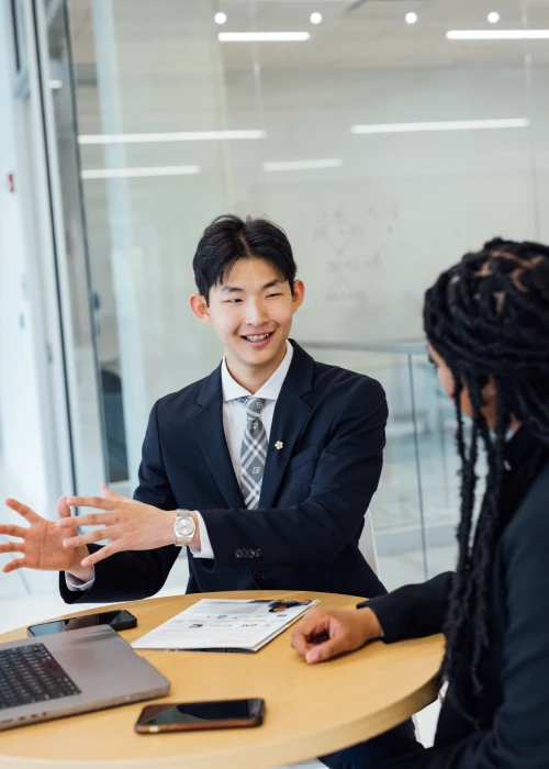 Daniels students on campus