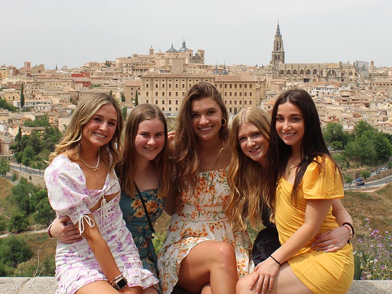 Alaina (middle) & friends