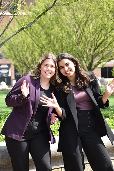 Pria with her BWC Co-President