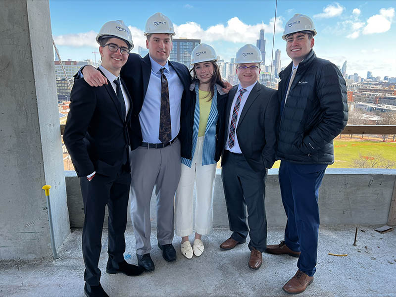 Benton and other real estate society members