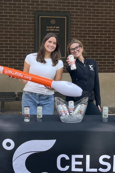 Ross tabling on campus