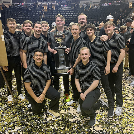 Kyle and team managers